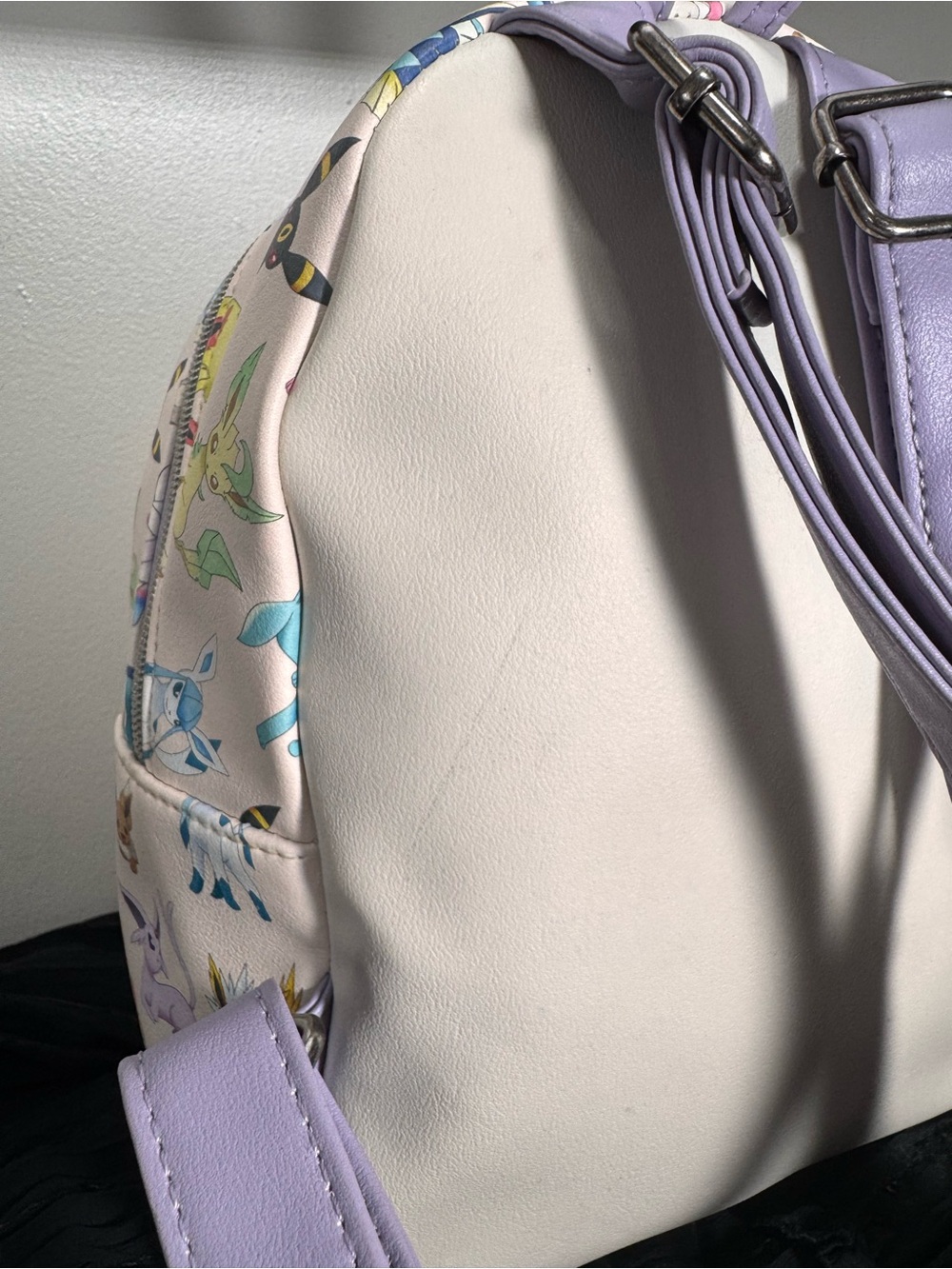 LOUNGEFLY POKEMON eevee evolutions EEVEELUTIONS water color MINI BACKPACK - Picture 3 of 16